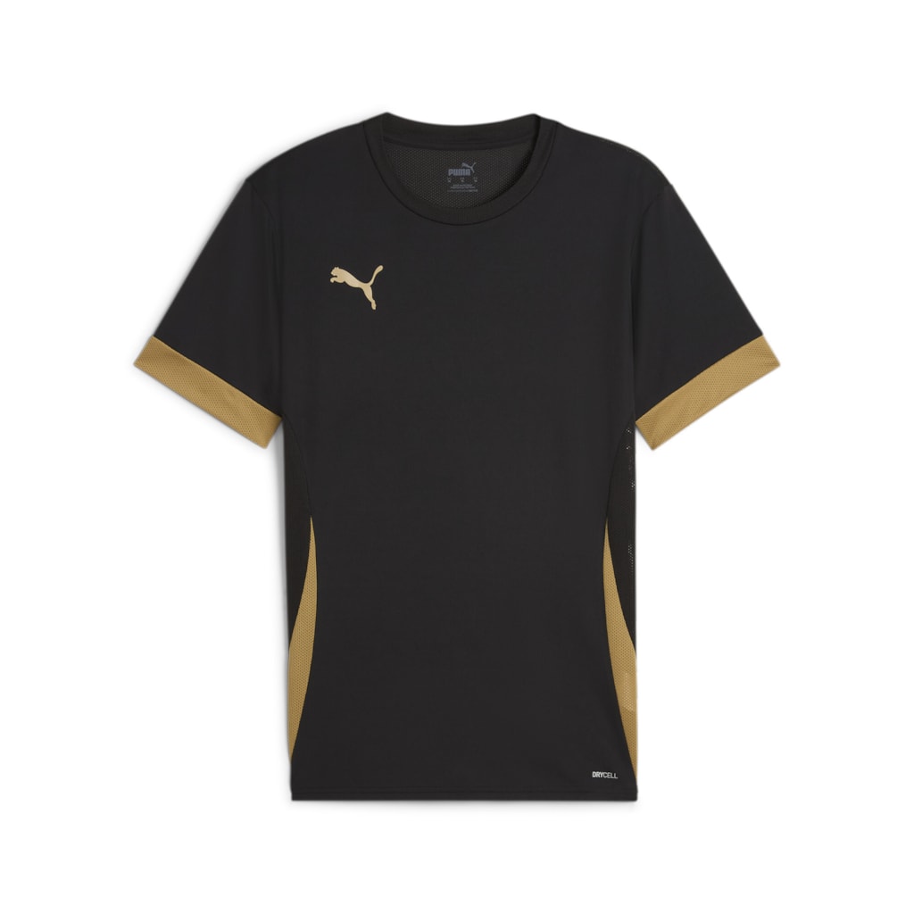Puma teamGOAL Shirt - Black/Gold