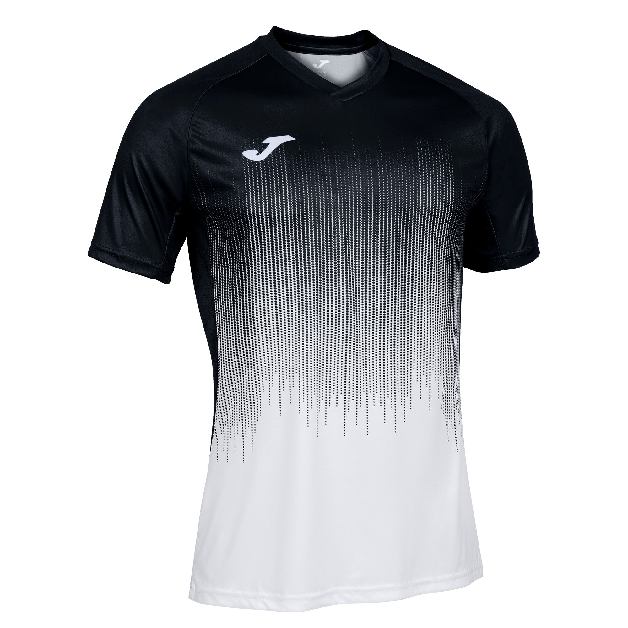 Joma Tiger IV Short Sleeve T-Shirt - Black/White
