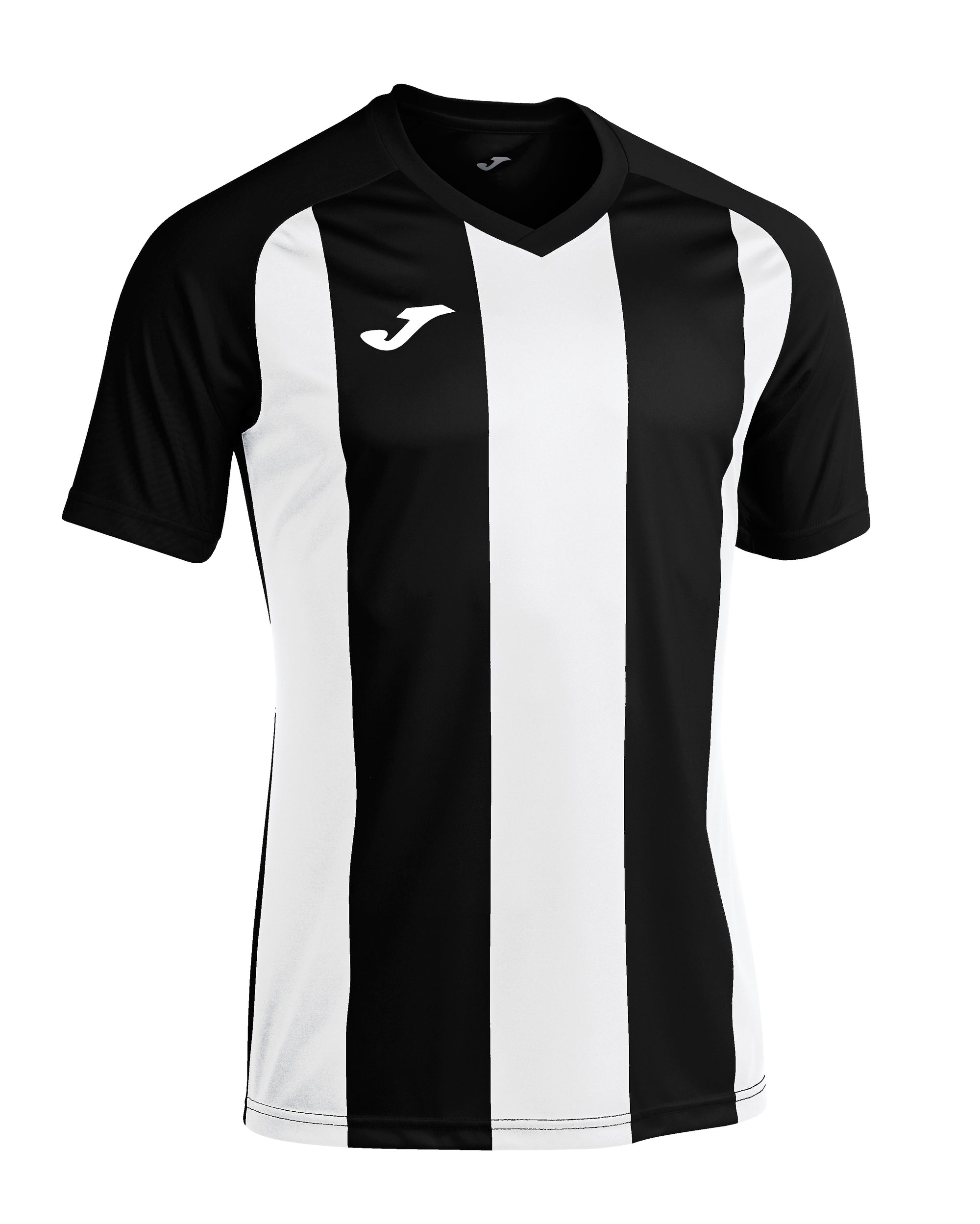 Joma Pisa II Short Sleeved T-Shirt - Black/White