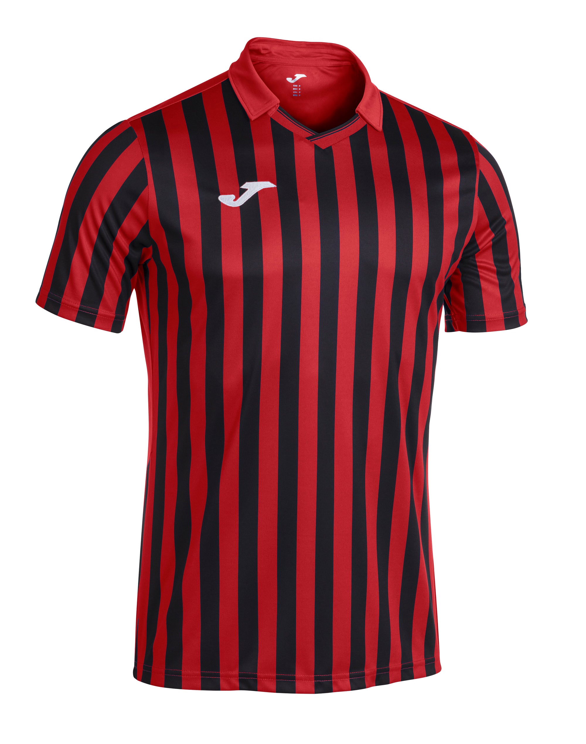 Joma Copa II Short Sleeved T-Shirt - Red/Black