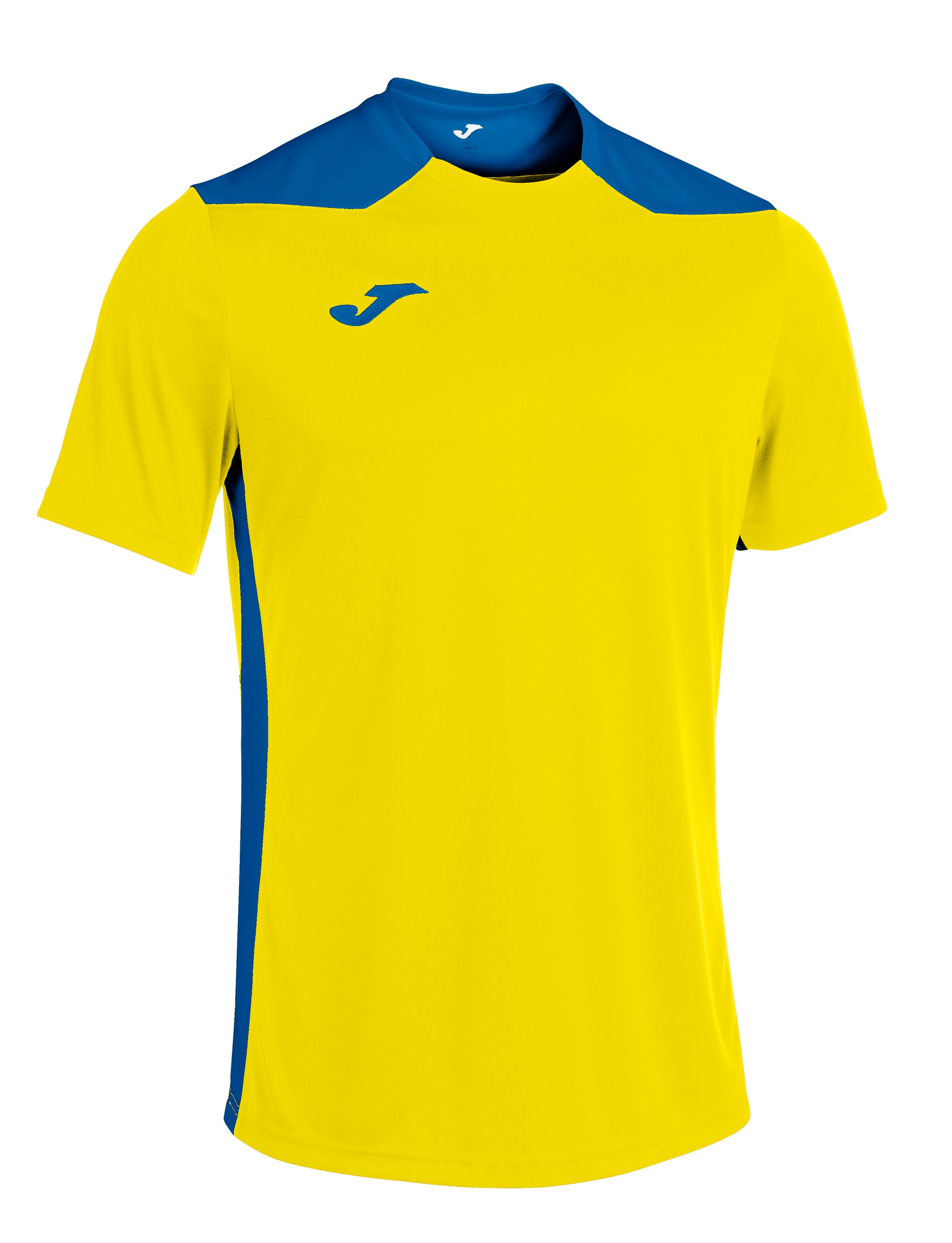Joma Championship VI Short Sleeved T-Shirt - Yellow/Royal