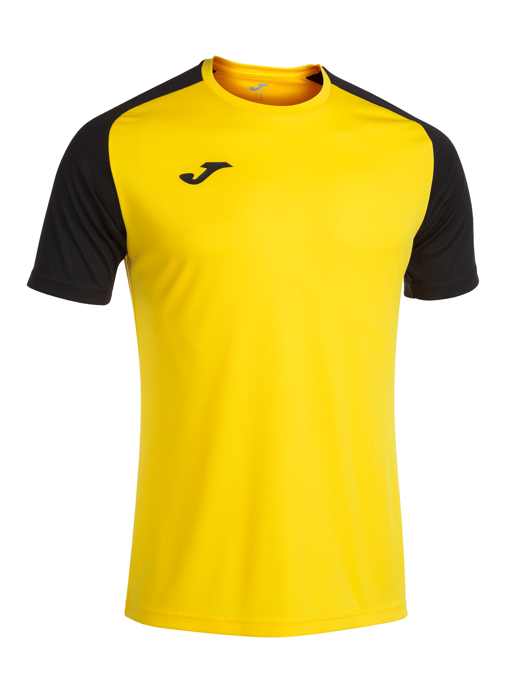 Joma Academy IV Short Sleeved T-Shirt - Yellow/Black
