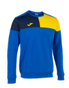 Joma Crew V Sweatshirt - Royal Blue/Yellow/Dark Navy