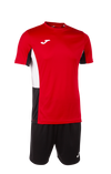 Joma Danubio II Kit Set - Red/Black/White