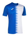 Joma City II Short Sleeve T-Shirt - Royal Blue/White