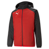 Puma TeamLIGA Training Rain Jacket - Red/Black
