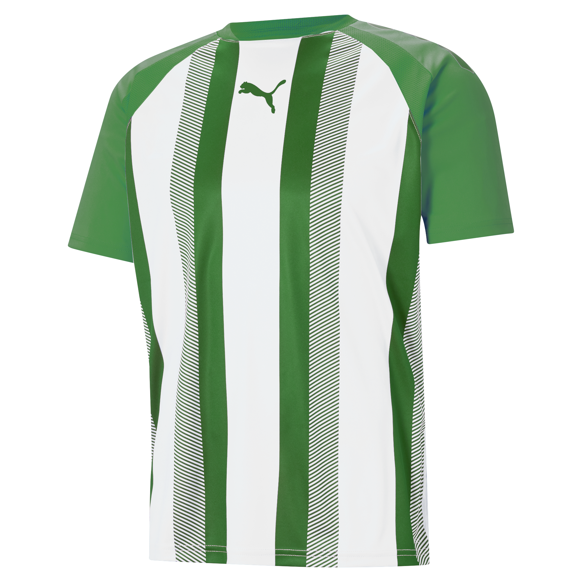 Puma Team Liga Stiped Jersey - Pepper Green/White