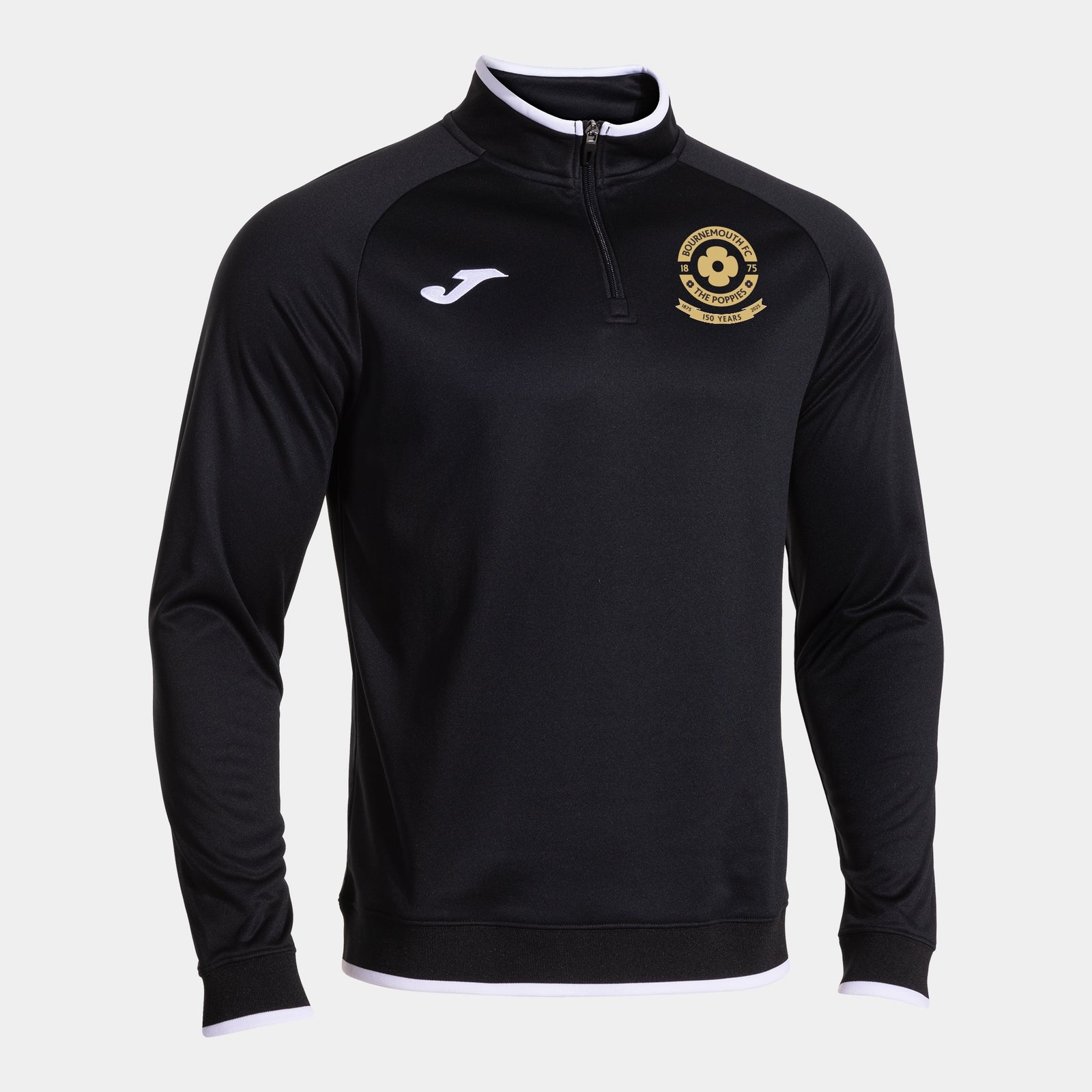 Poppies - Joma Combi Premium Sweatshirt - Black/White