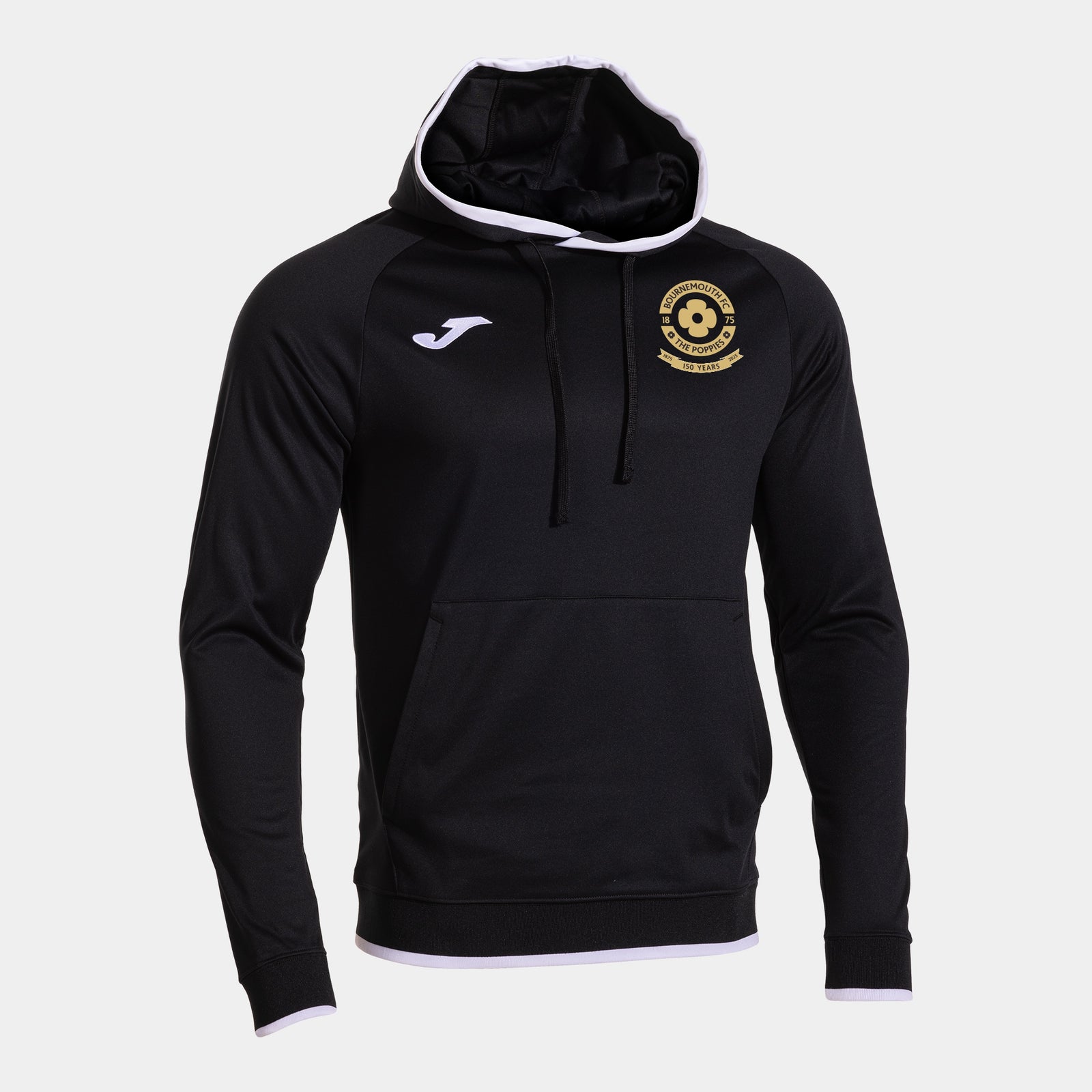 Poppies - Joma Combi Premium Hoodie - Black/White
