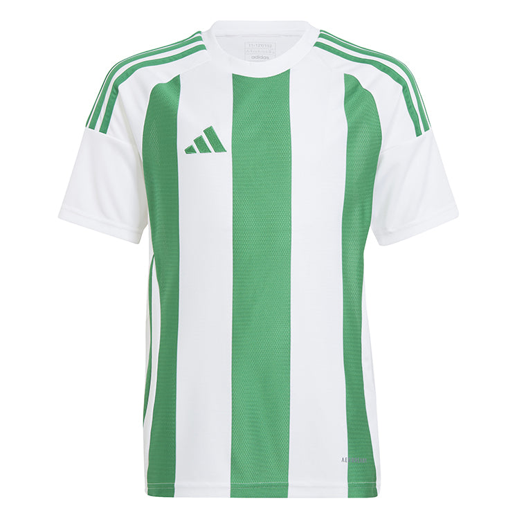 Adidas Striped 24 Jersey White/Team Green - Main Image