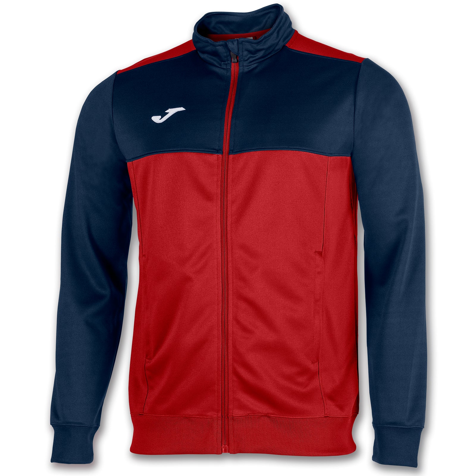 Joma Winner Tracksuit Top - Red/Dark Navy