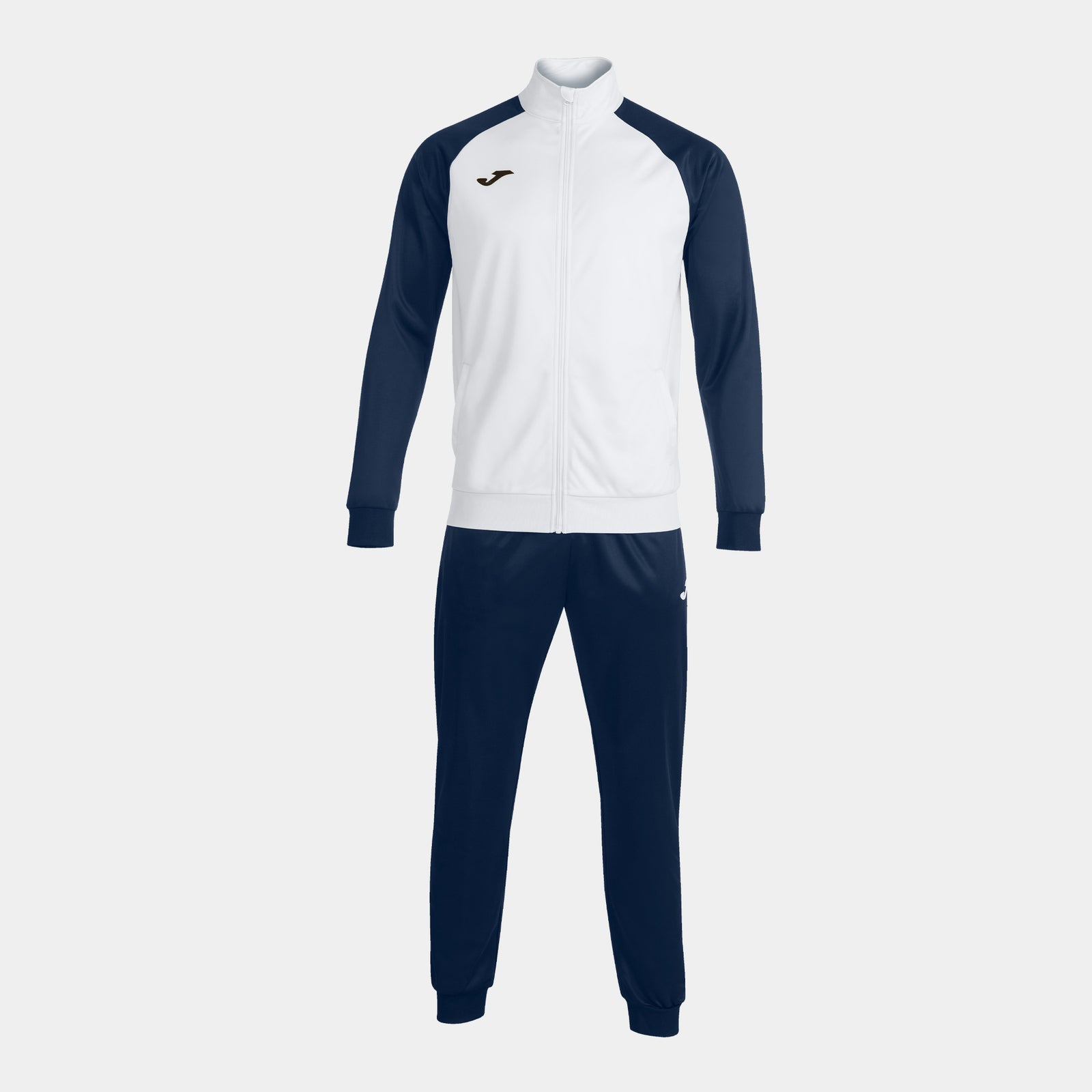Joma Academy IV Tracksuit - White/Dark Navy