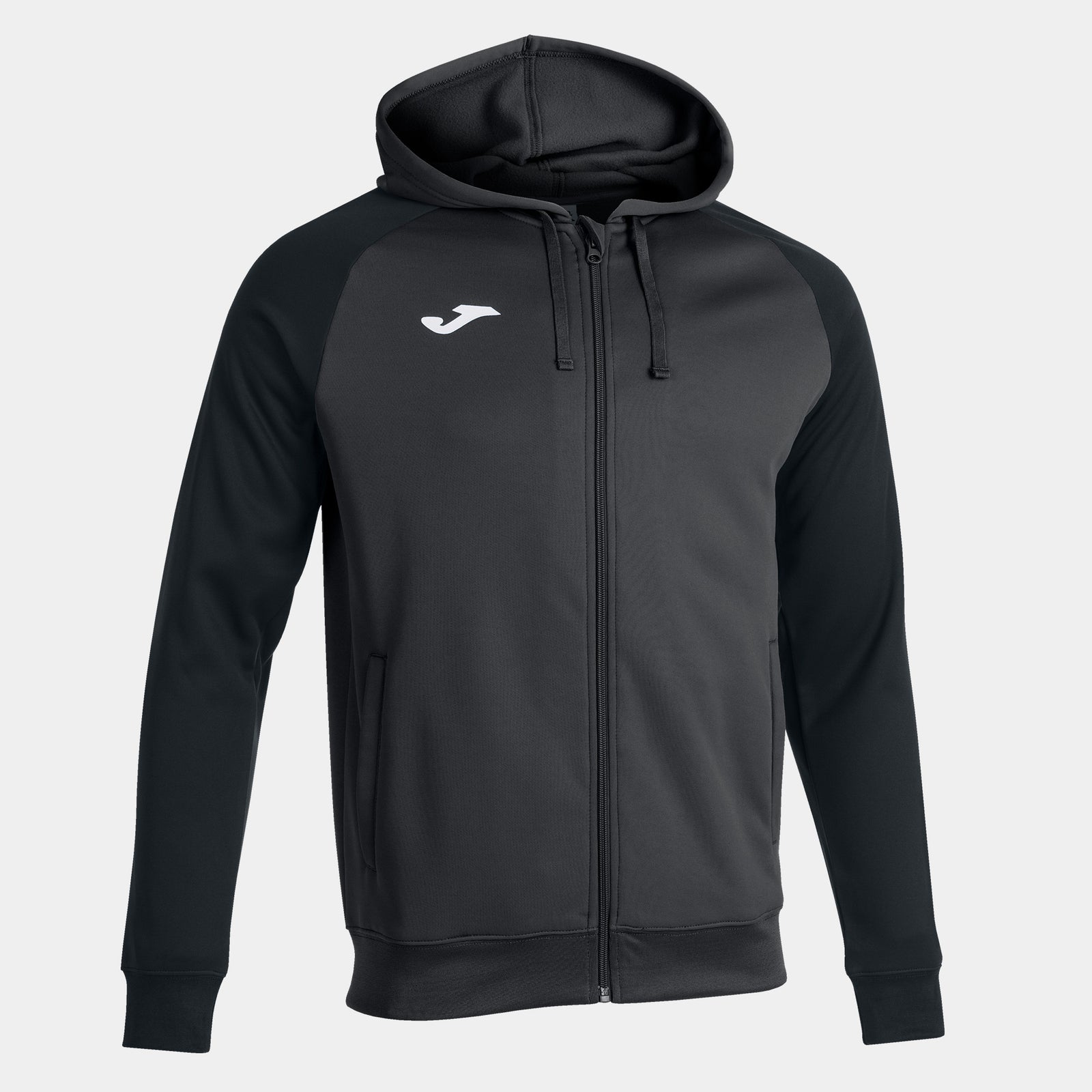 Joma Academy IV Hoodie Jacket - Anthracite/Black