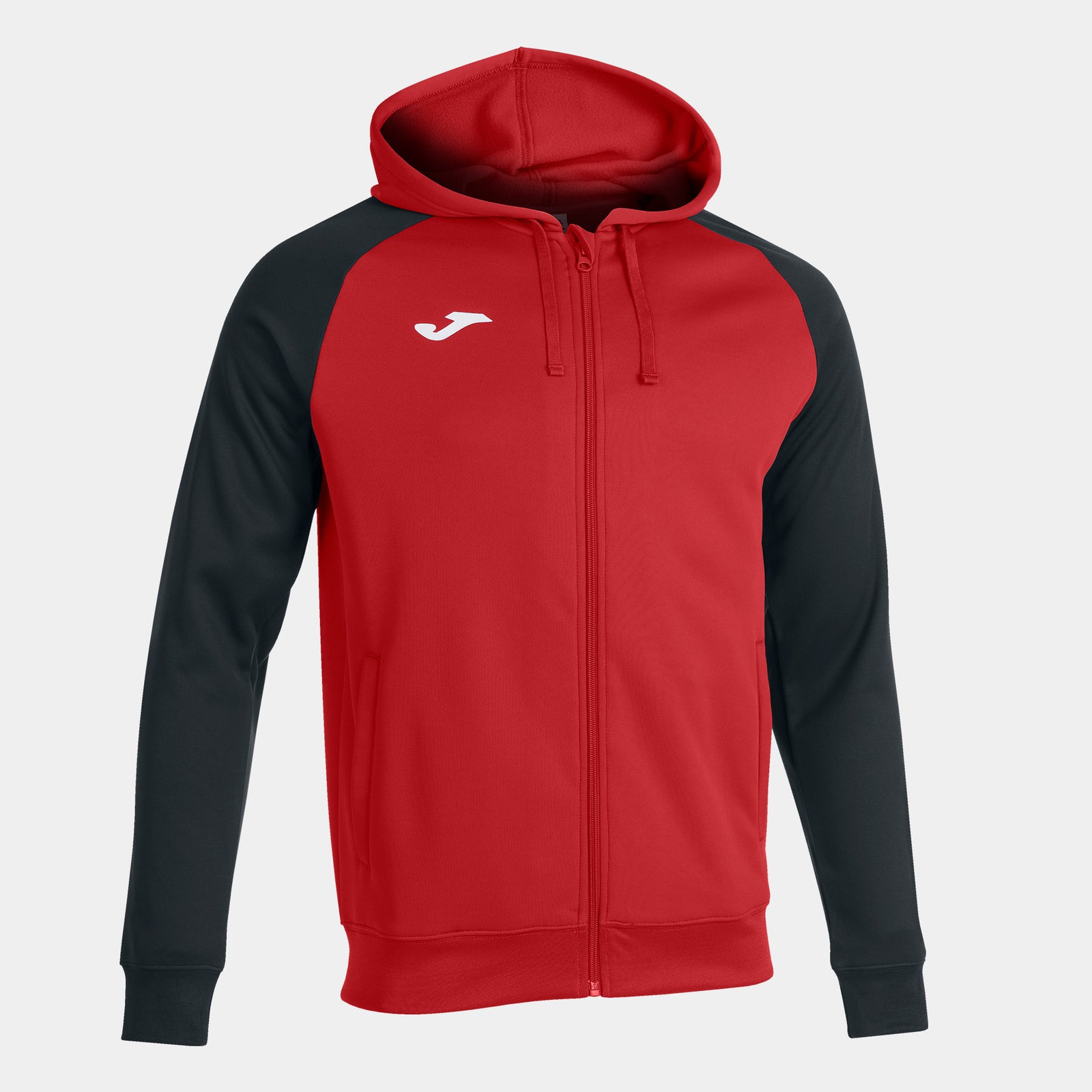 Joma Academy IV Hoodie Jacket - Red/Black