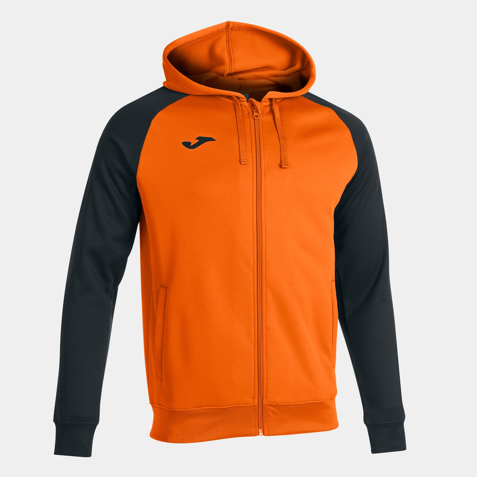 Joma Academy IV Hoodie Jacket - Orange/Black
