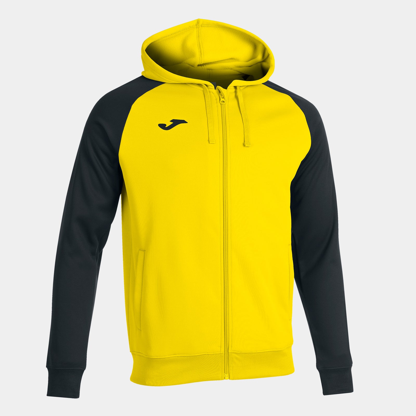 Joma Academy IV Hoodie Jacket - Yellow/Black