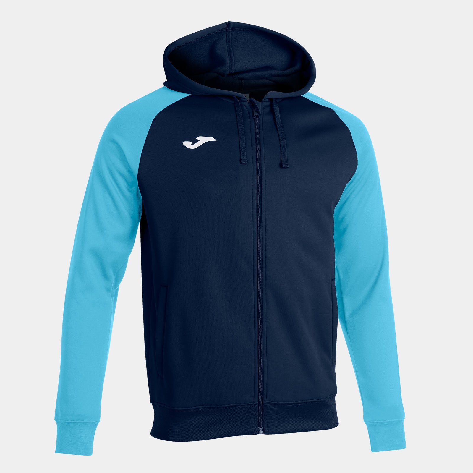 Joma Academy IV Hoodie Jacket - Dark Navy/Turquoise Fluor
