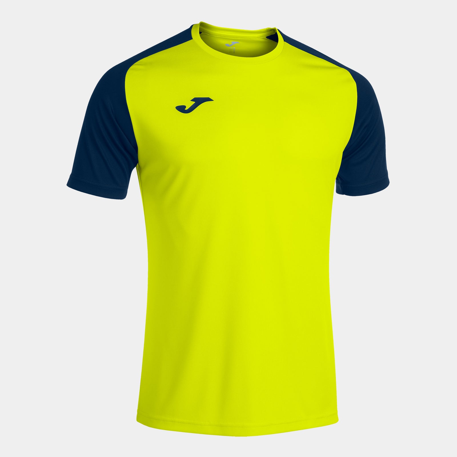 Joma Academy IV T-Shirt - Yellow Fluor/Dark Navy