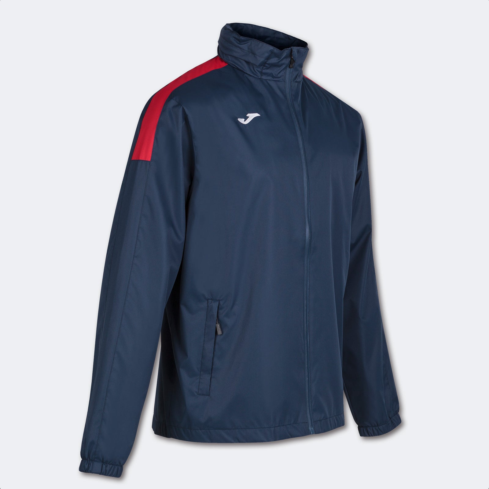 Joma Trivor Rain Jacket - Dark Navy/Red