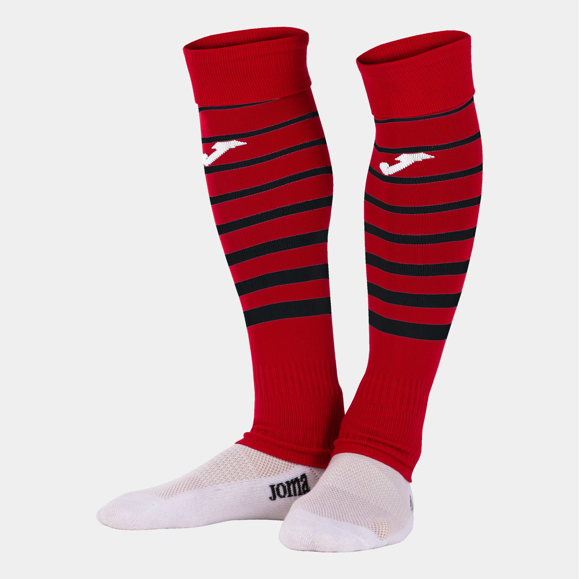 Joma Premier II Sleeve Sock - Red/Black