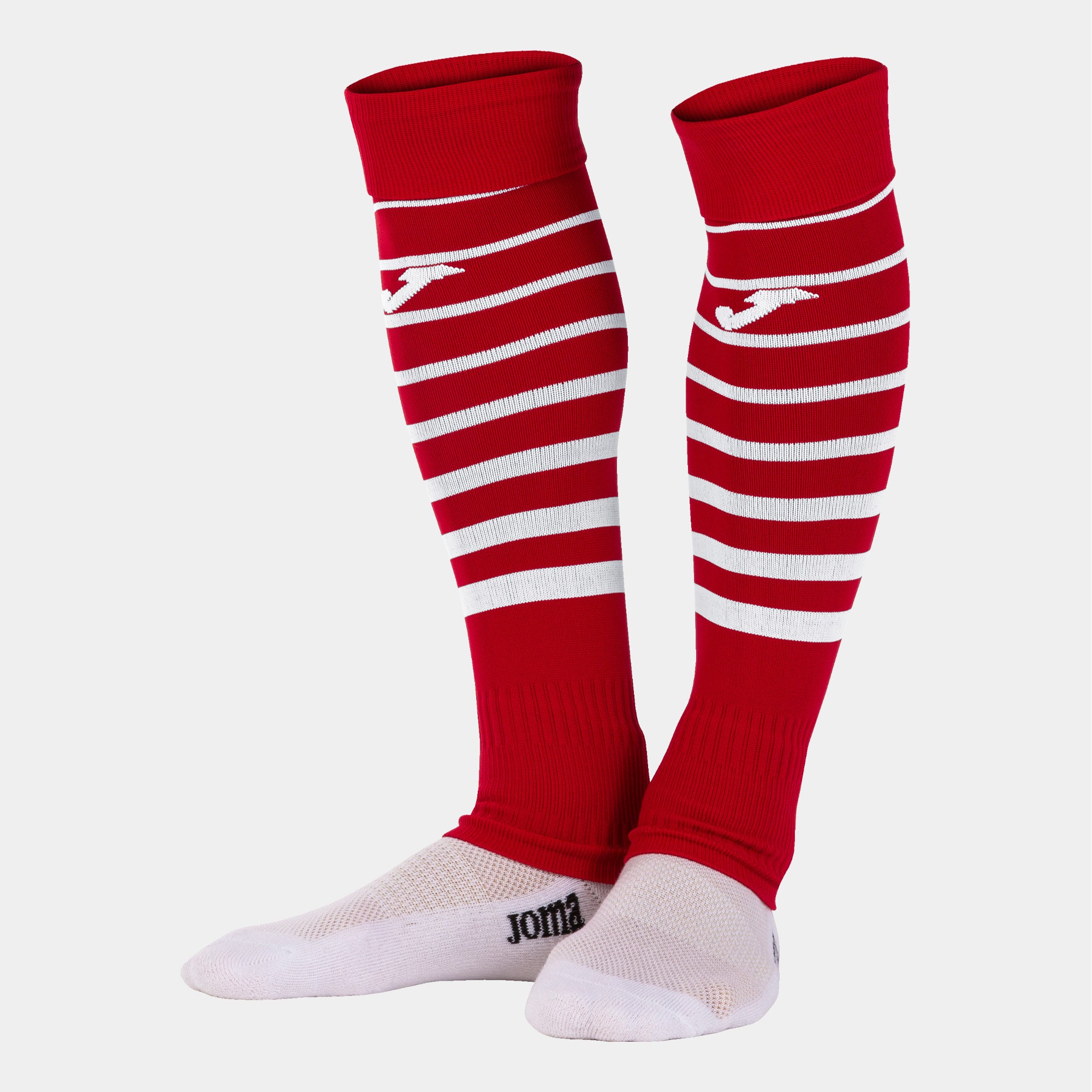 Joma Premier II Sleeve Sock - Red/White