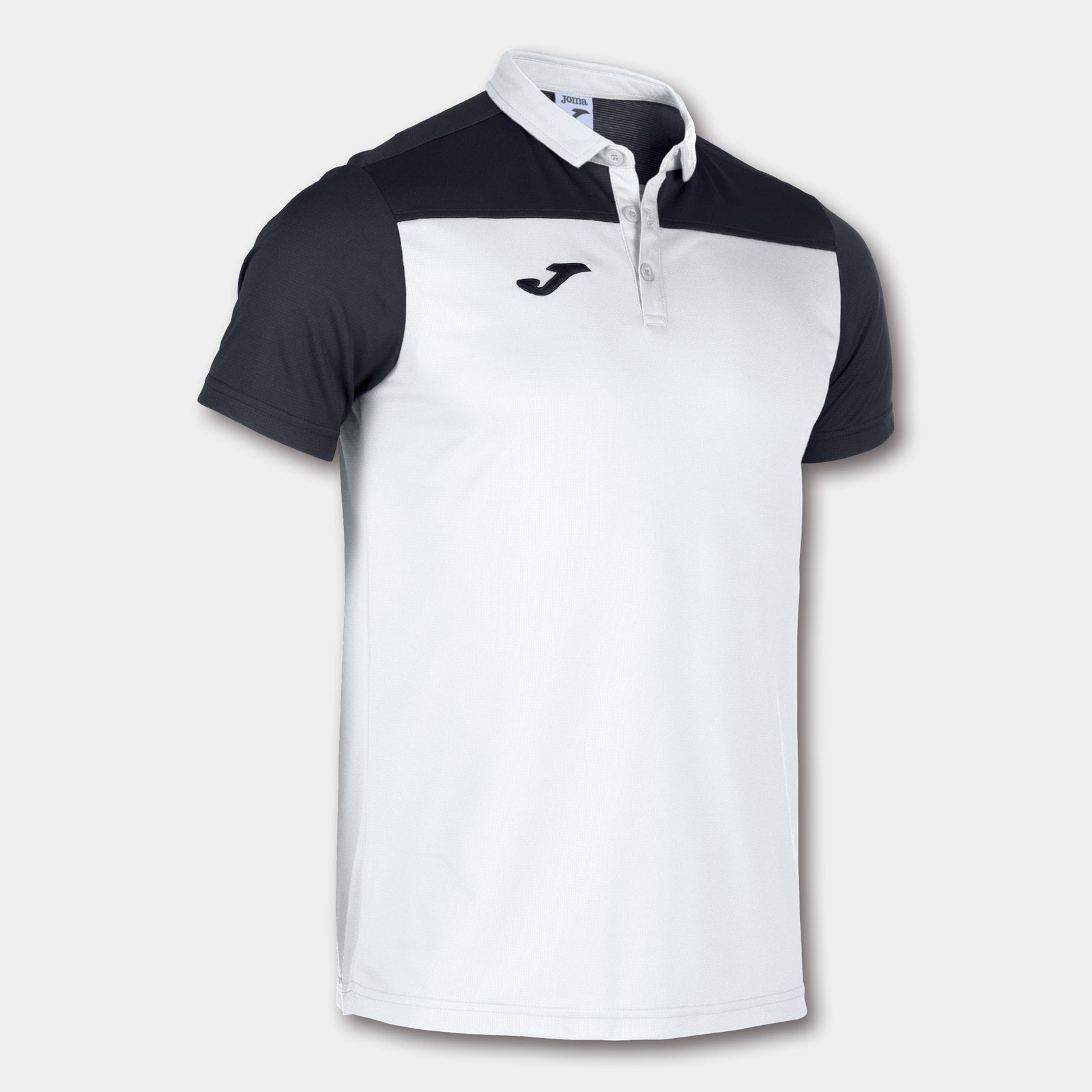 Joma Hobby II Polo - White/Black