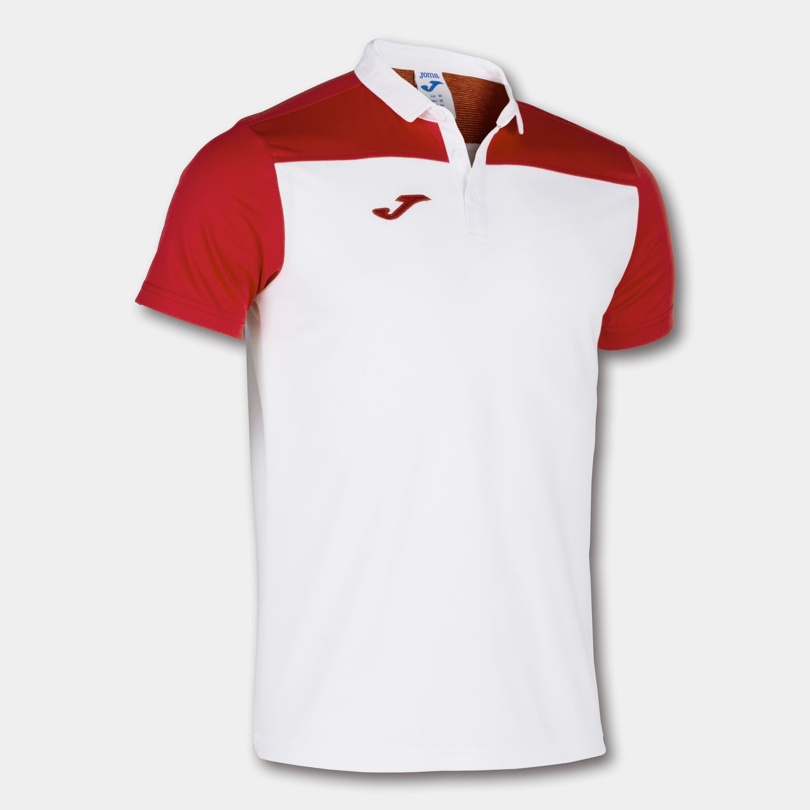 Joma Hobby II Polo - White/Red