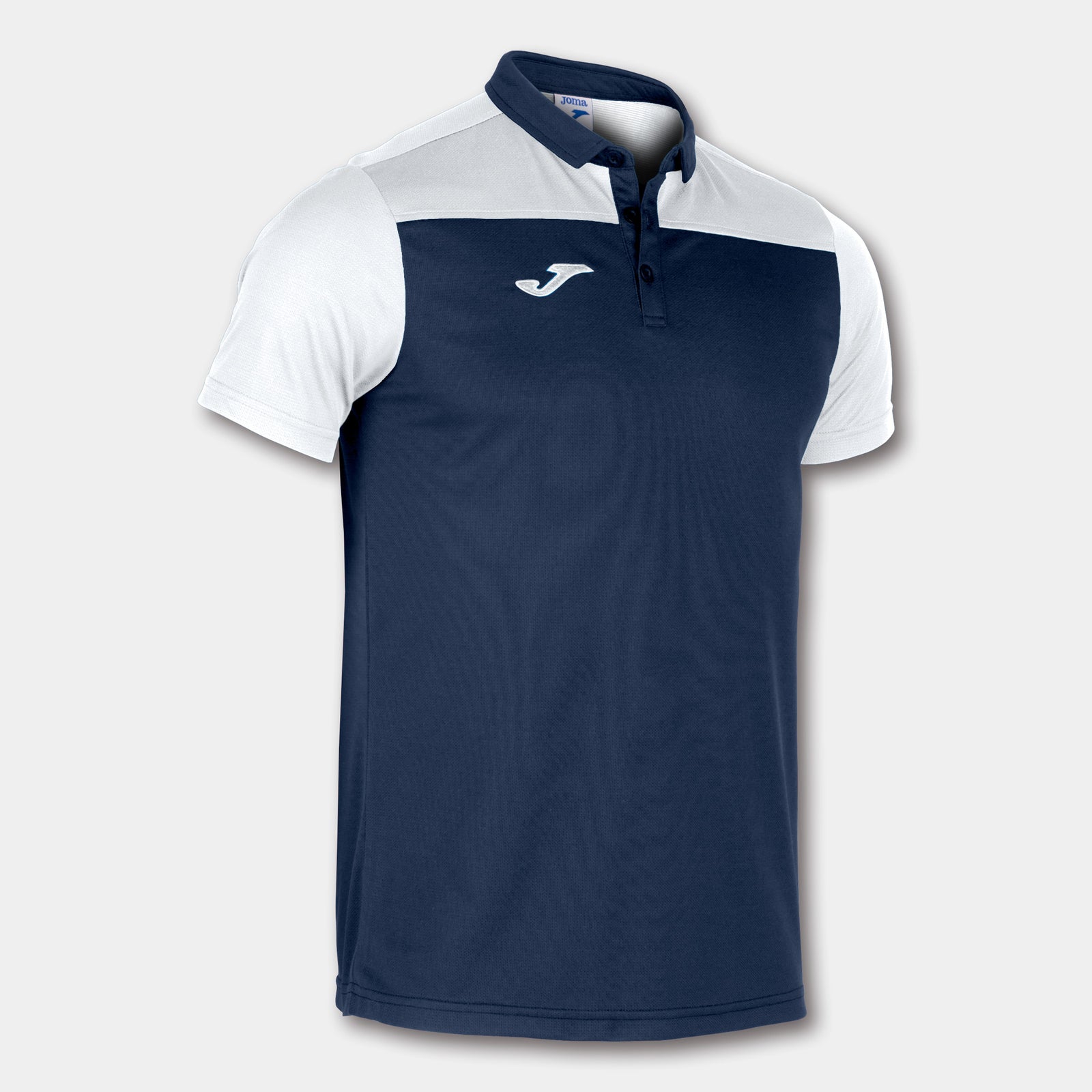 Joma Hobby II Polo - Dark Navy/White