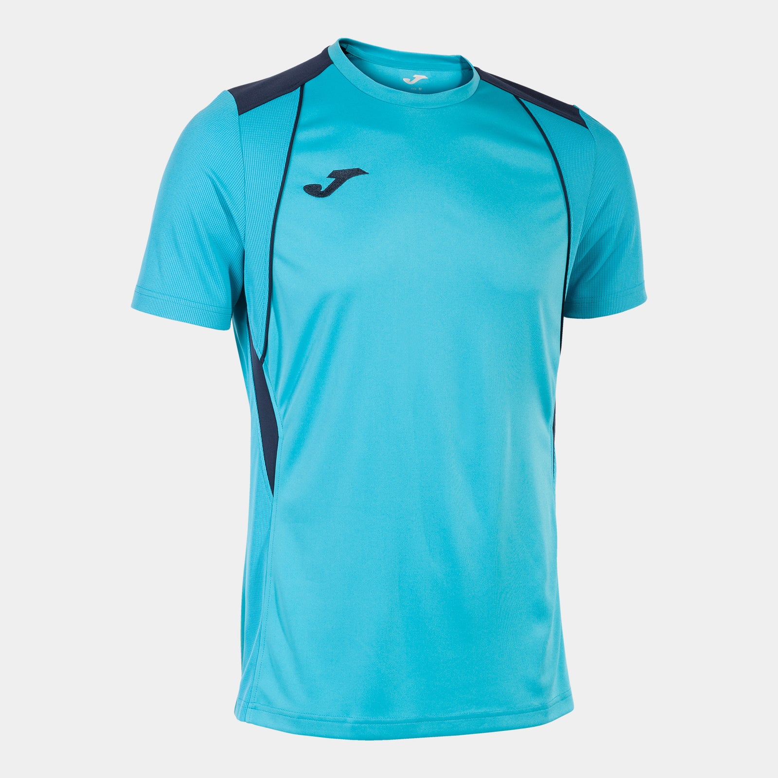 Joma Championship VII T-Shirt - Turquoise Fluor/Dark Navy