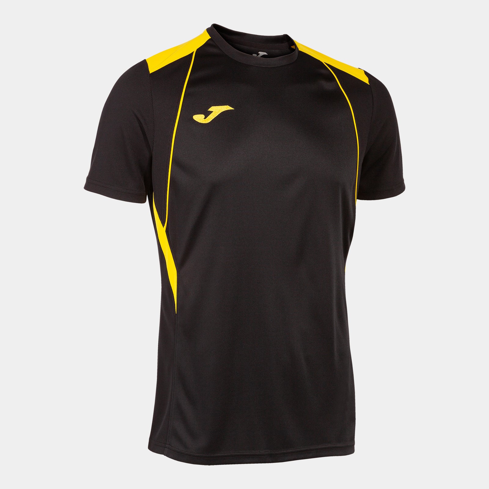 Joma Championship VII T-Shirt - Black/Yellow