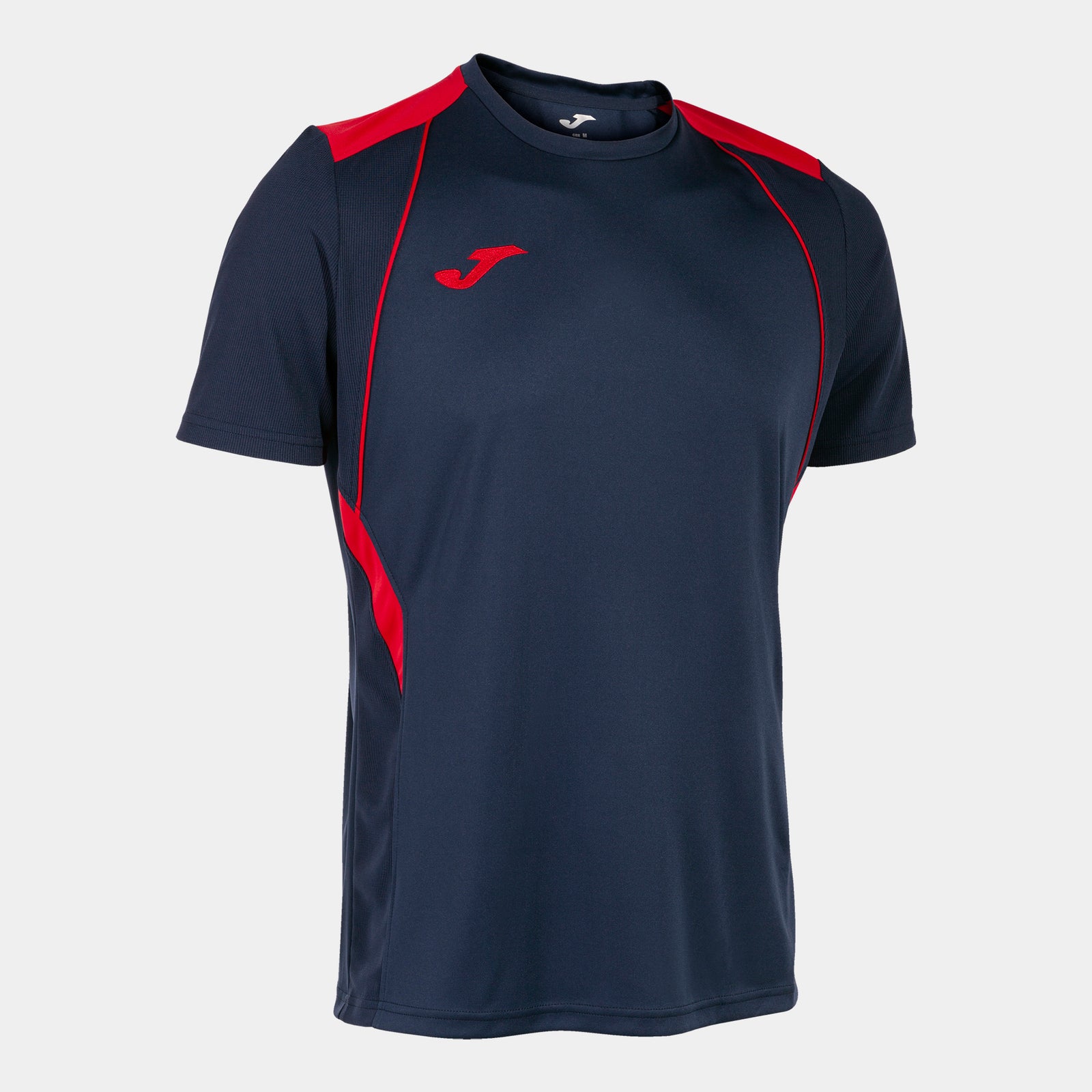 Joma Championship VII T-Shirt - Dark Navy/Red