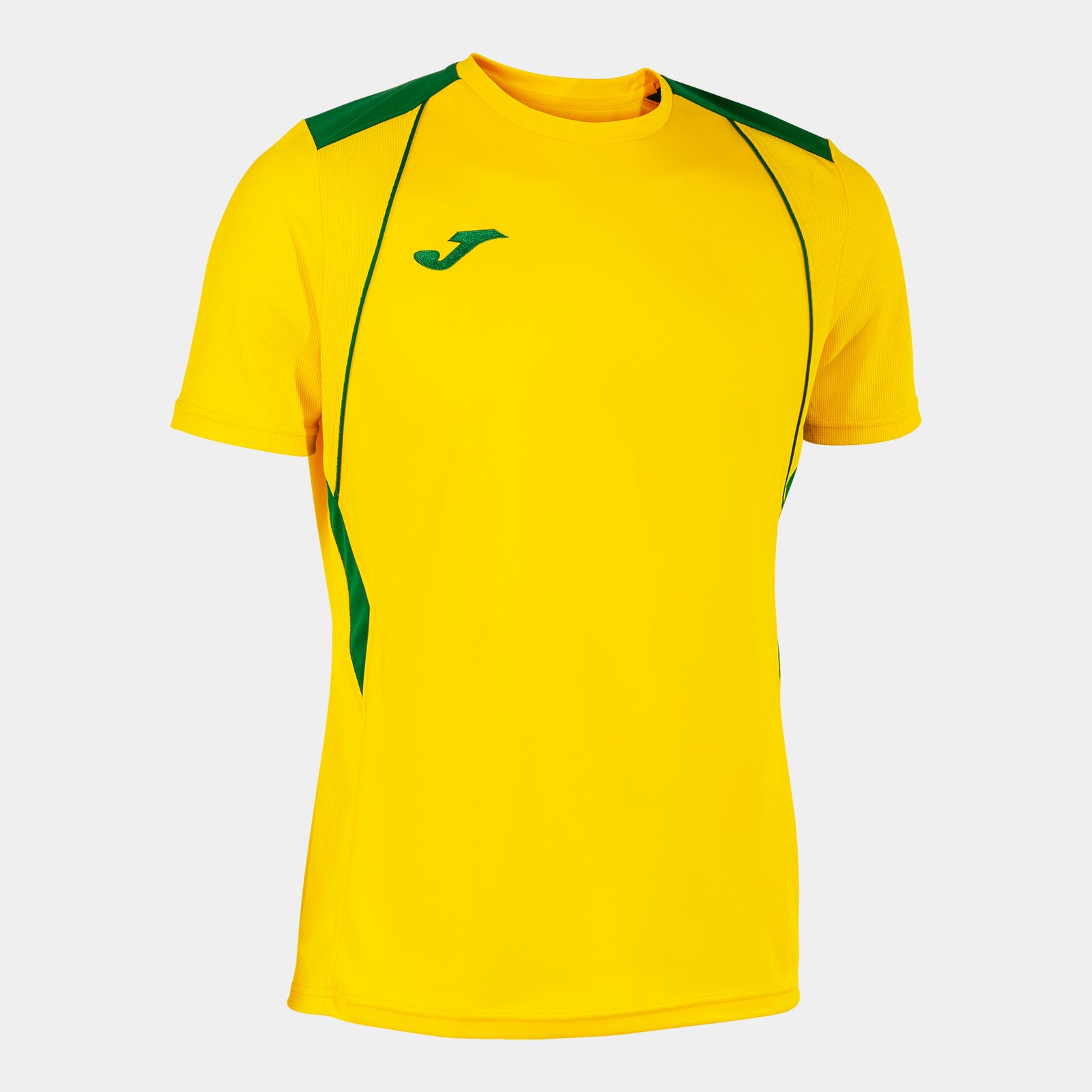 Joma Championship VII T-Shirt - Yellow/Green Medium