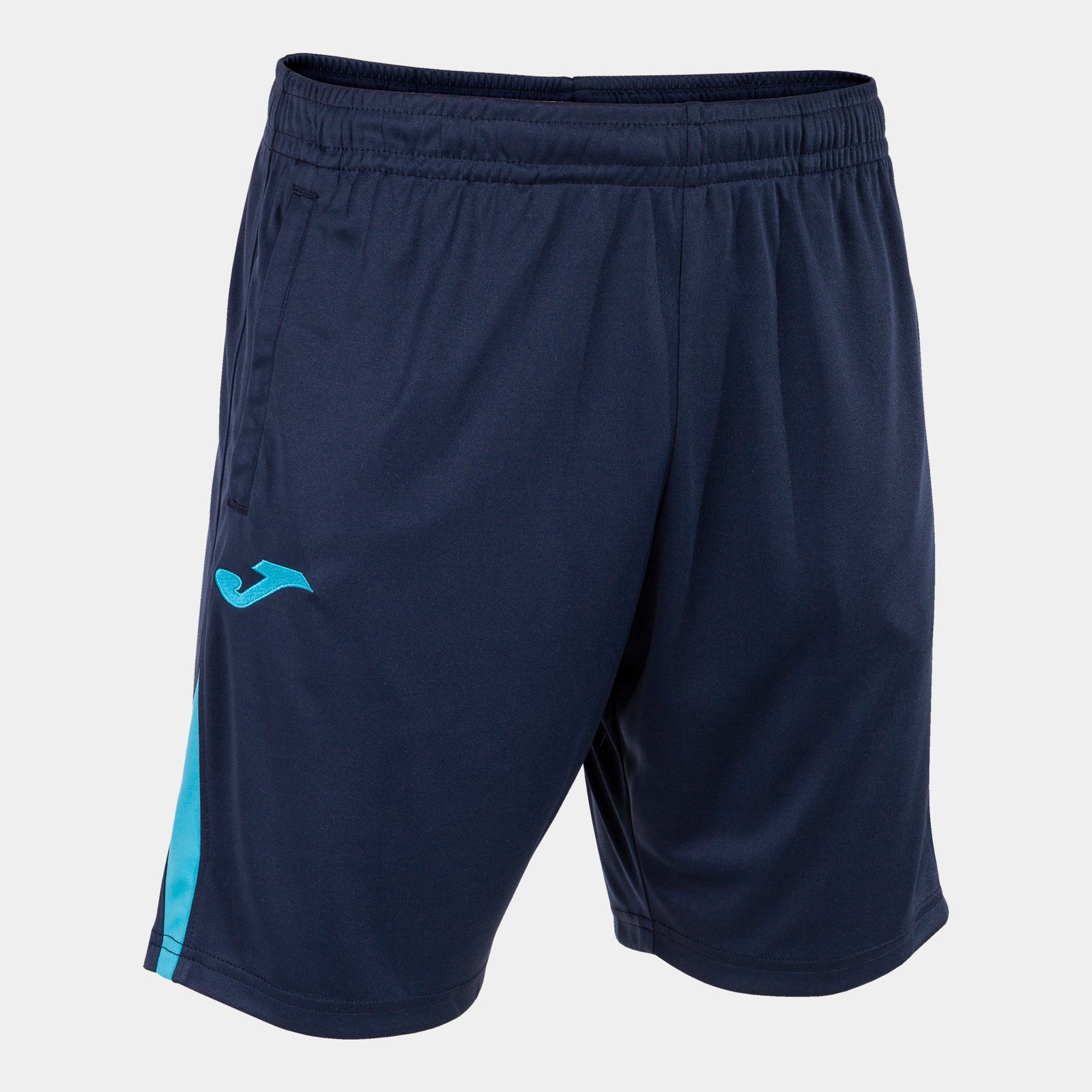 Joma Championship VII Short - Dark Navy/Turquoise Fluor