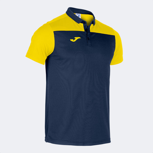 Longfleet - Joma Hobby Polo - Navy/Yellow - footballkitsdirect.com
