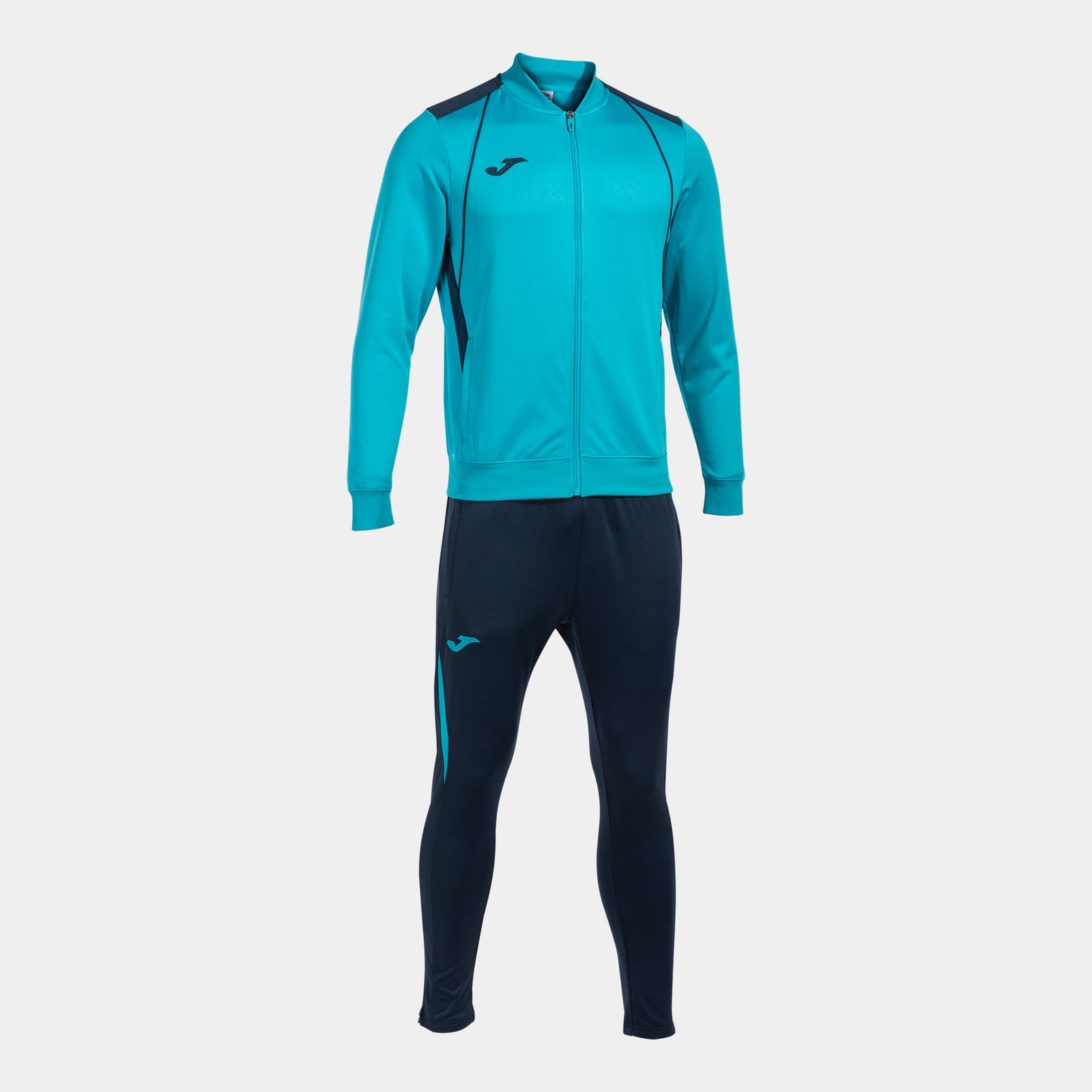 Joma Championship VII Tracksuit - Turquoise Fluor/Dark Navy