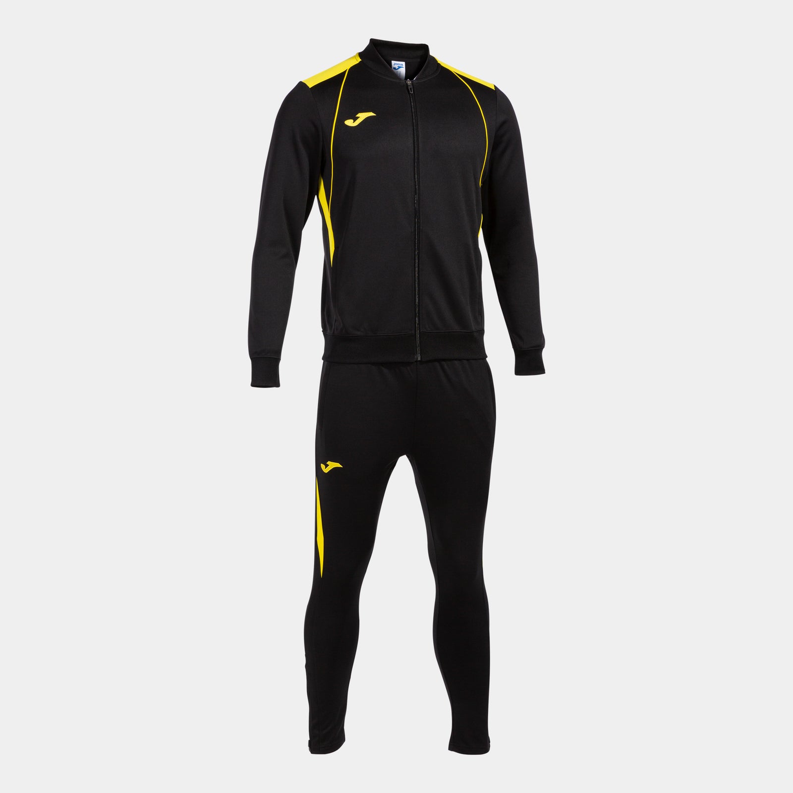 Joma Championship VII Tracksuit - Black/Yellow