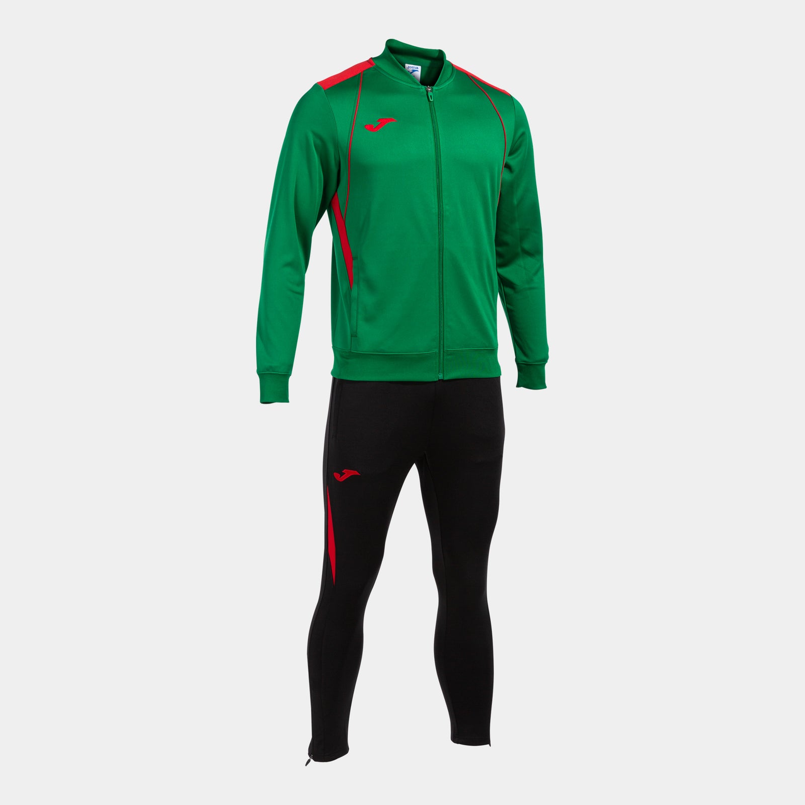Joma Championship VII Tracksuit - Green Medium/Red/Black