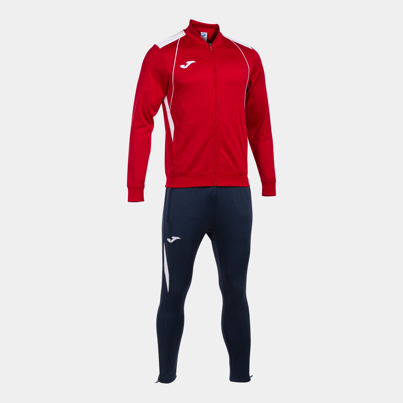 Joma Championship VII Tracksuit - Red/White/Dark Navy