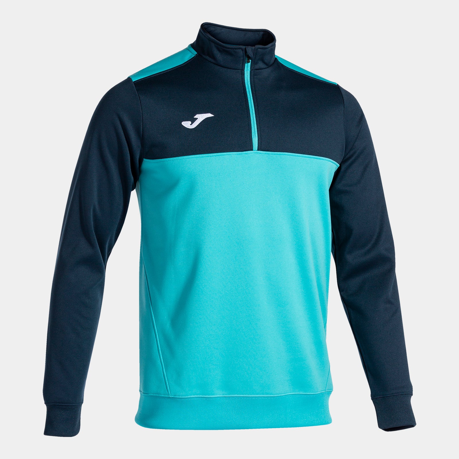 Joma Winner Half Zip - Turquoise Fluor/Dark Navy