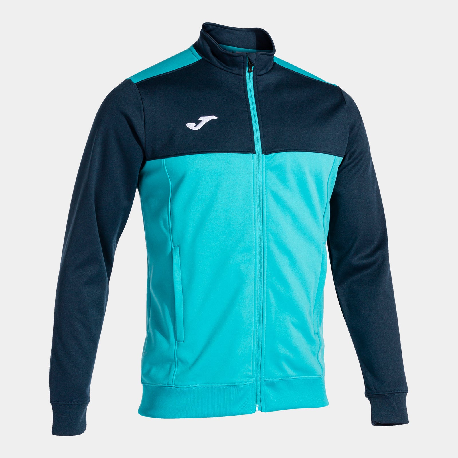 Joma Winner Tracksuit Top - Turquoise Fluor/Dark Navy