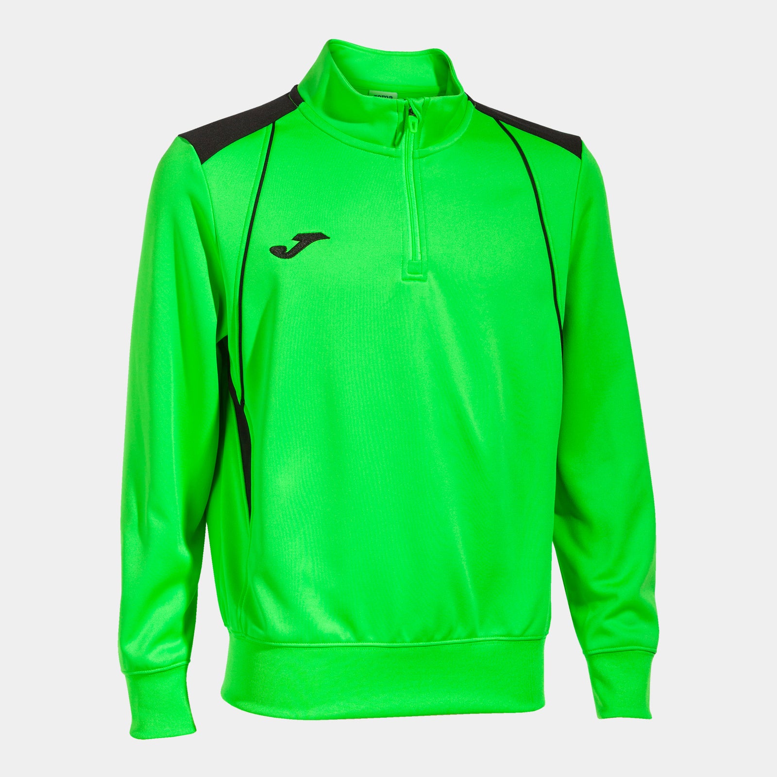 Joma Championship VII Half Zip - Green Fluor/Black