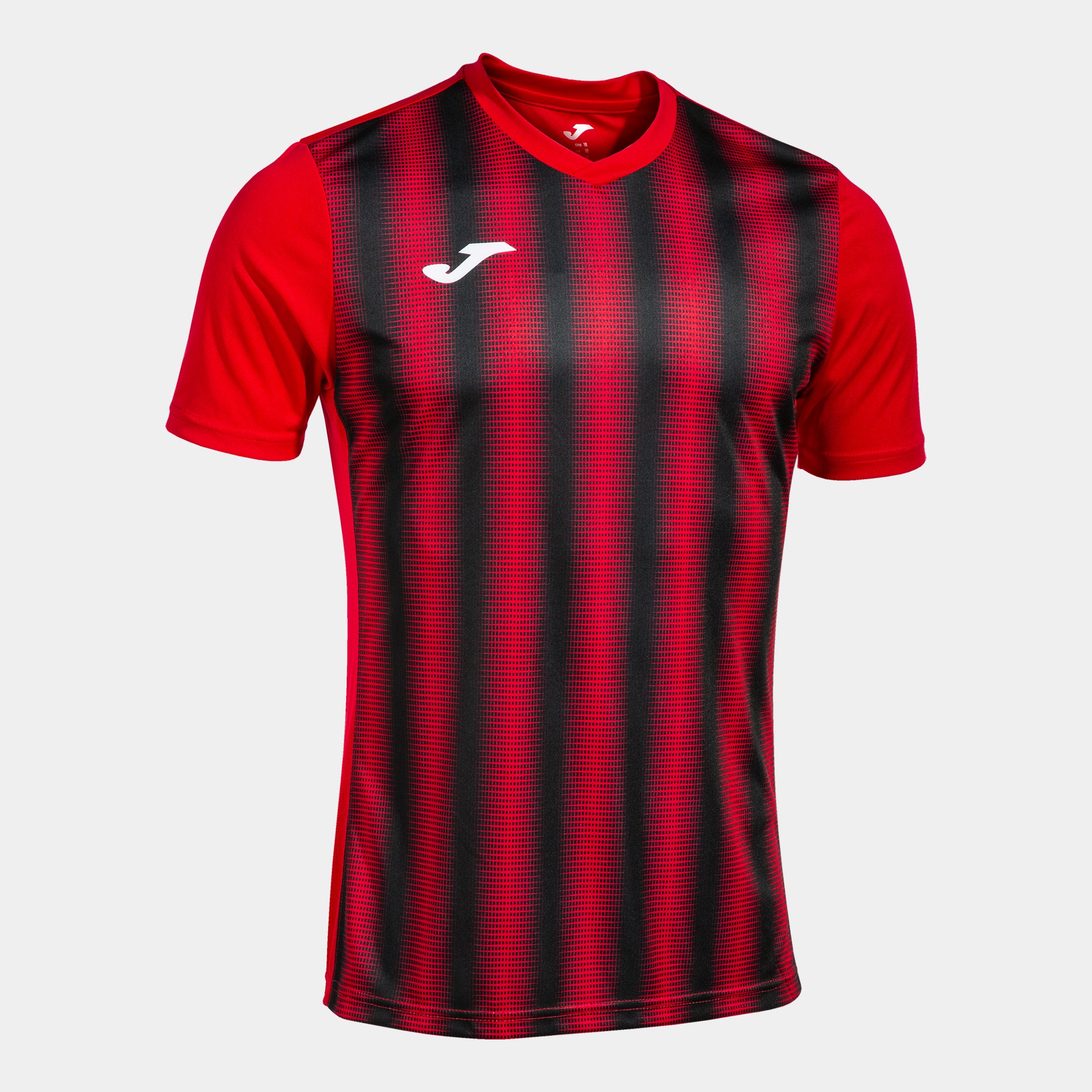 Joma Inter II Short Sleeve T-Shirt - Red/Black