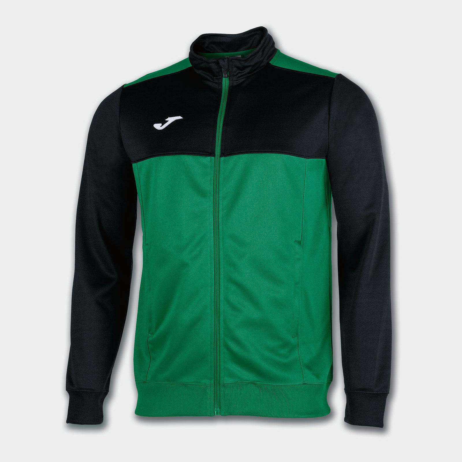 Joma Winner Tracksuit Top - Green Medium/Black
