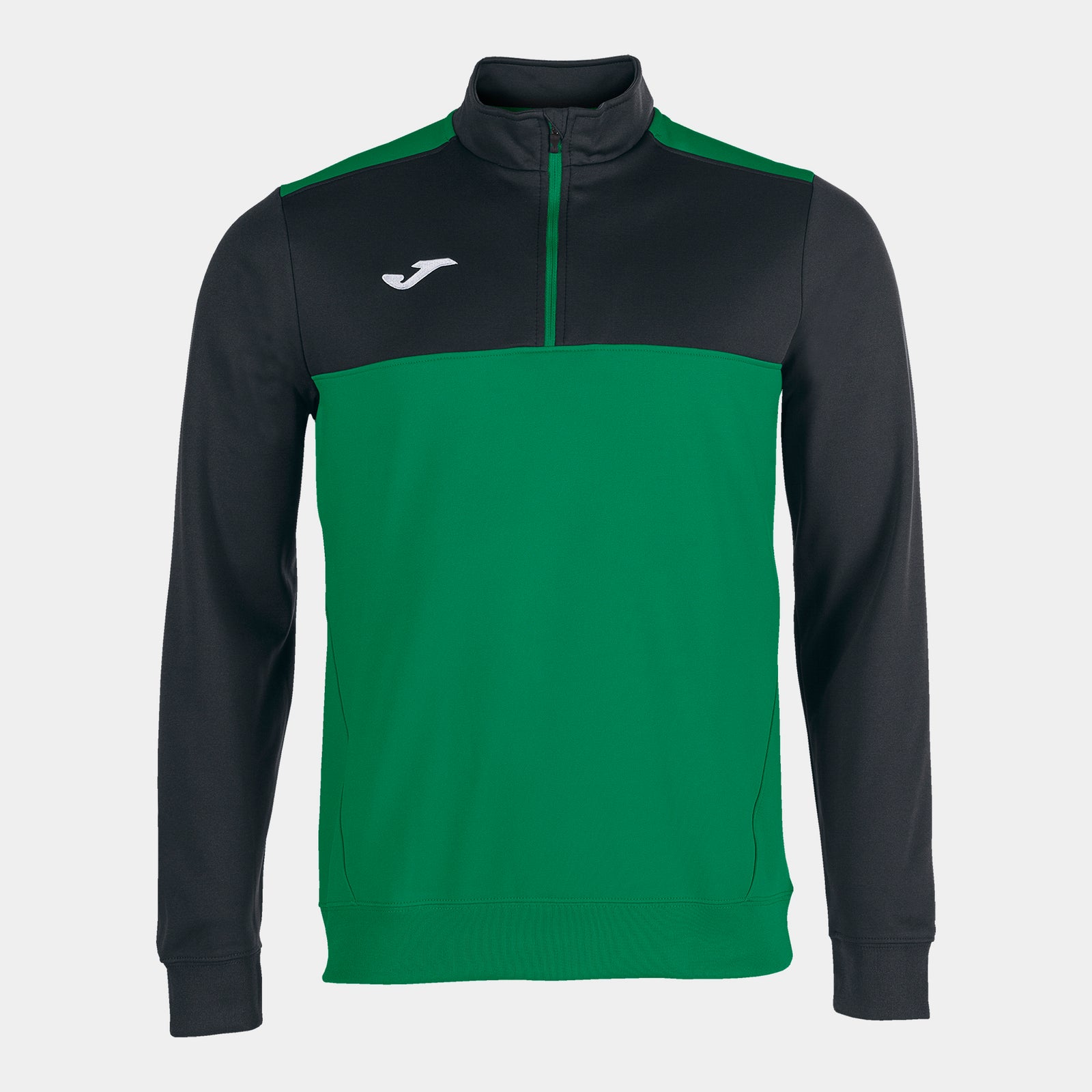 Joma Winner Half Zip - Green Medium/Black