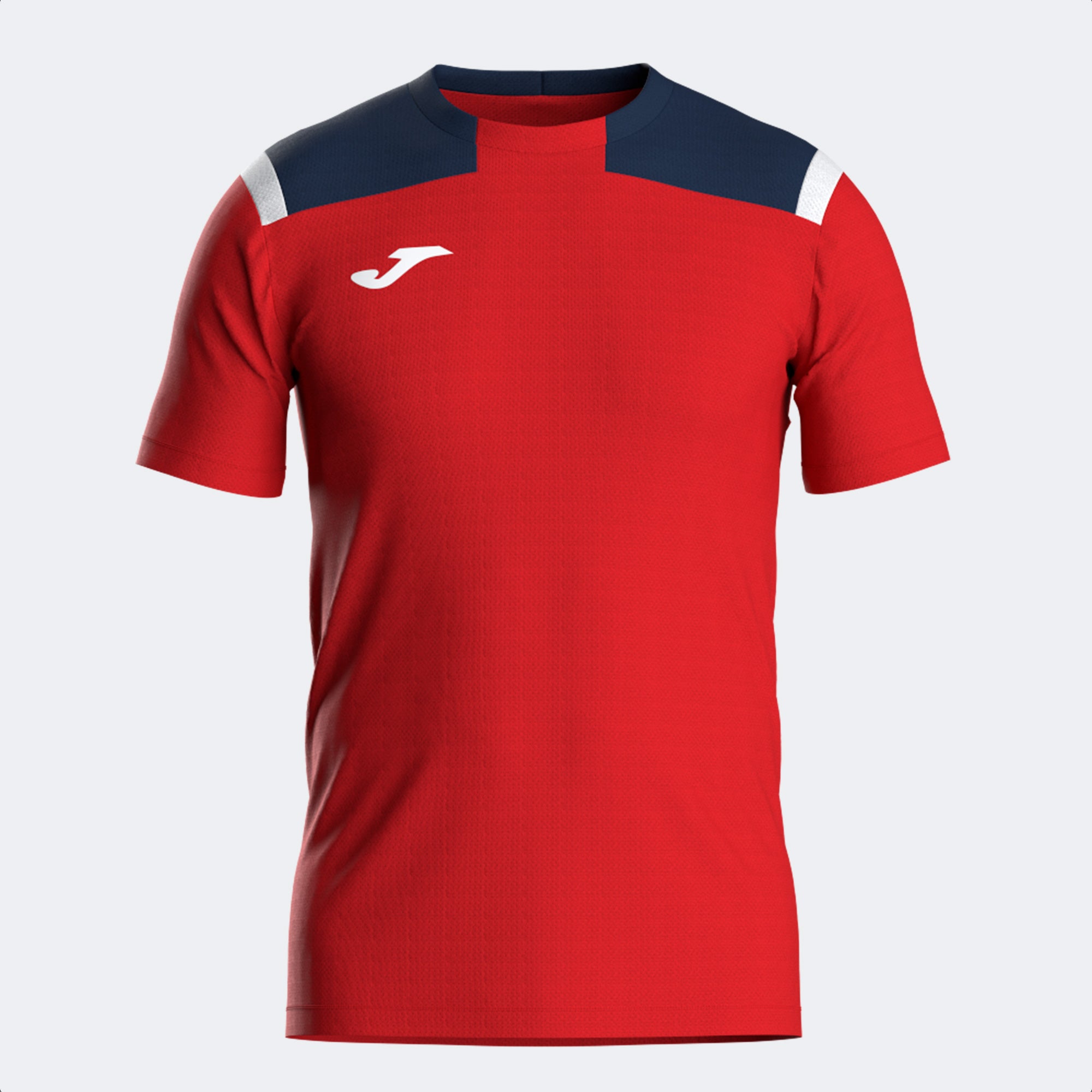 Joma Toledo Hoodie T-Shirt - Red/Dark Navy