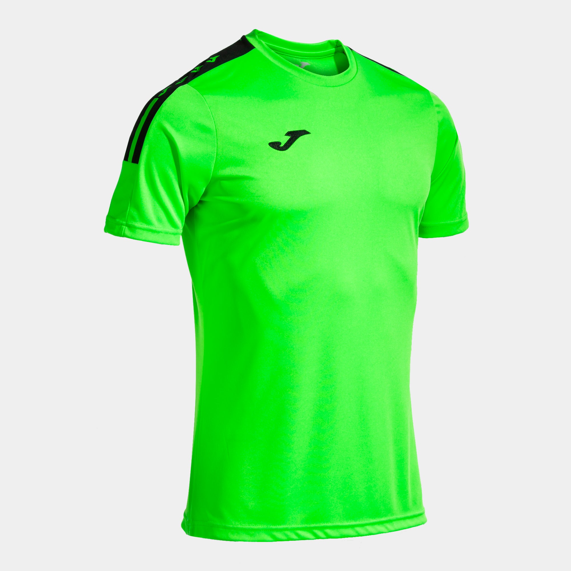 Joma Olimpiada T-Shirt - Green Fluor/Black