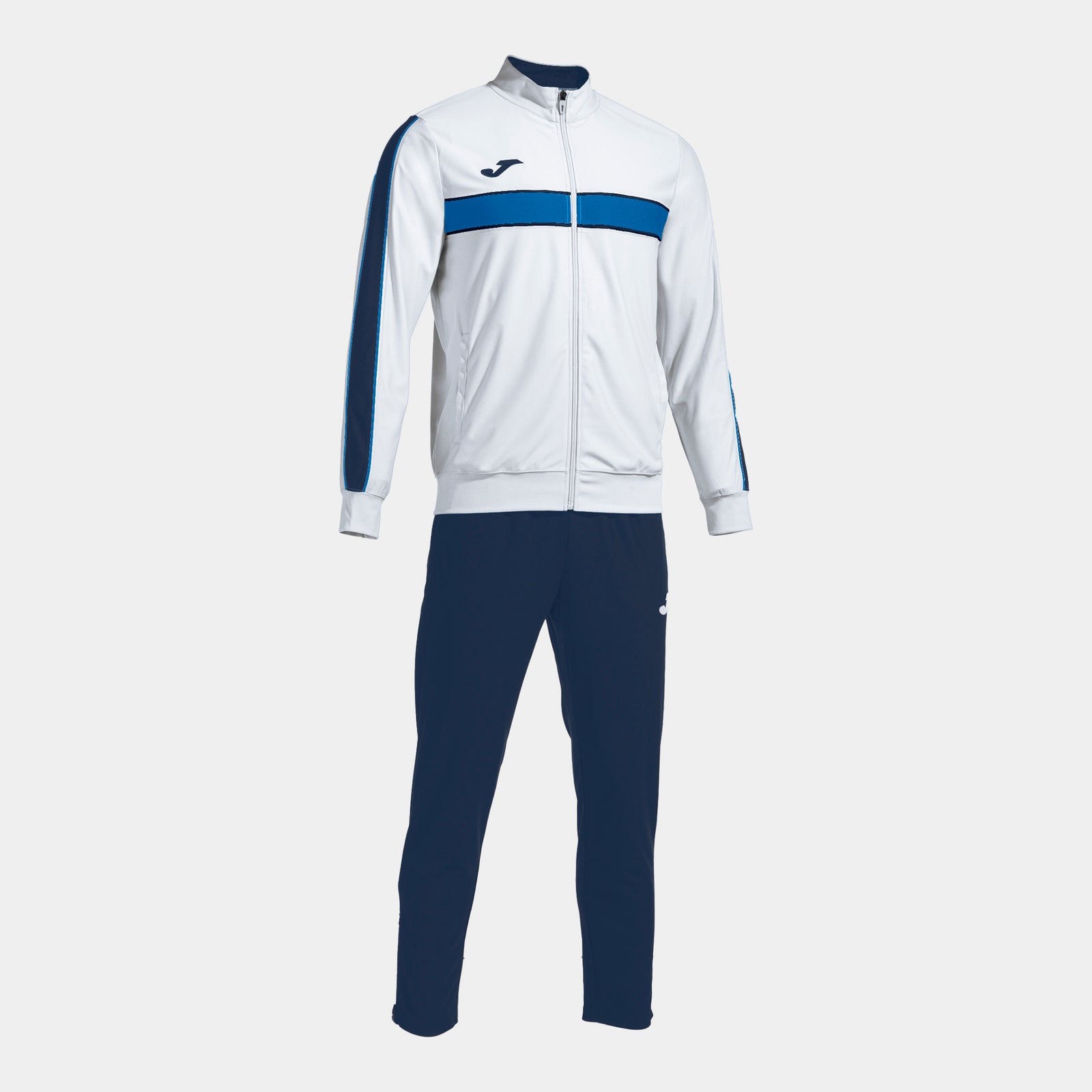 Joma Victory Tracksuit - White/Dark Navy