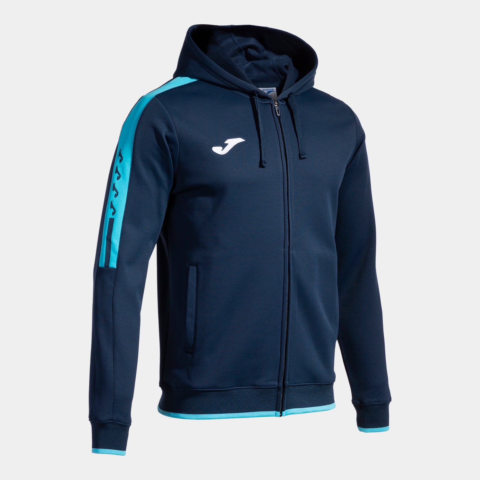 Joma Olimpiada Hoodie - Dark Navy/Turquoise Fluor