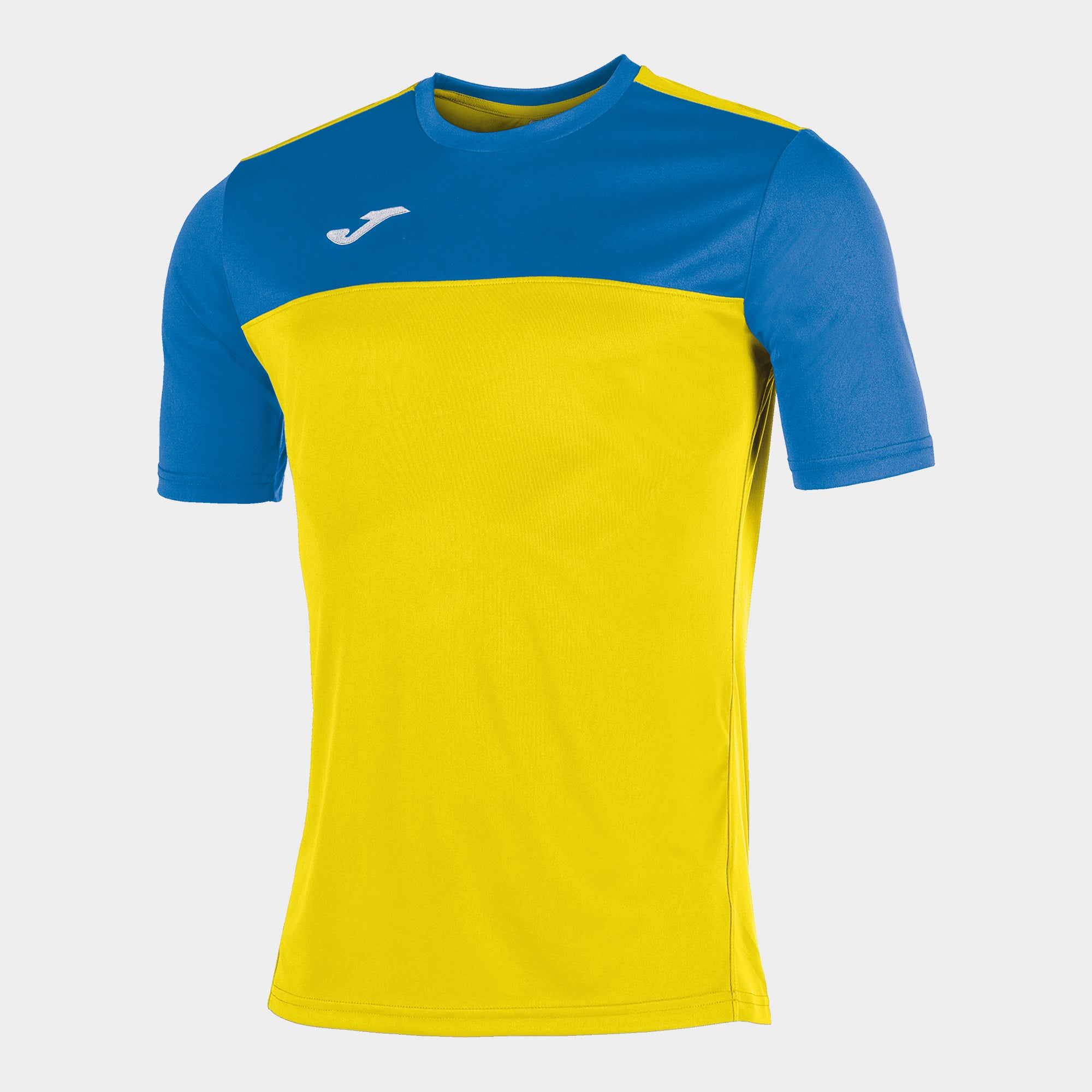 Joma Winner Short Sleeved T-Shirt - Yellow/Blue