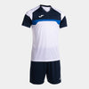 Joma Danubio III Set - White/Dark Navy